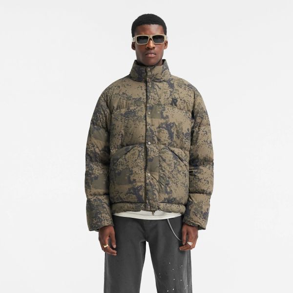 Represent Puffer Jas Camo
