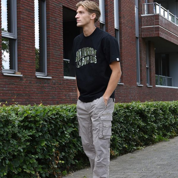 Billionaire Boys Club Gator Camo Arch Logo T-shirt Zwart