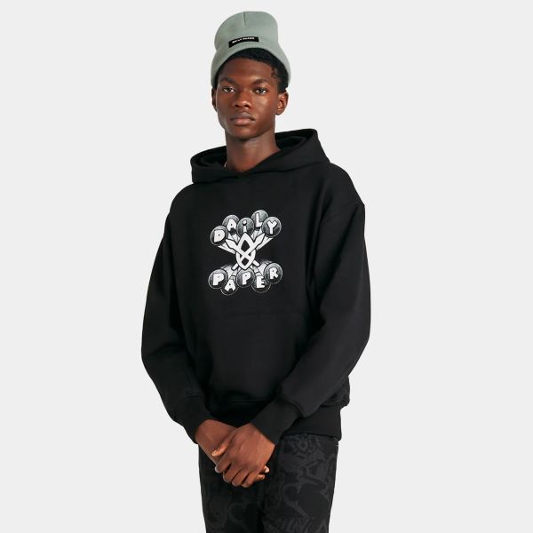 Daily Paper Omar Hoodie Zwart