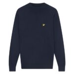 Lyle & Scott Roll Neck Sweater Navy