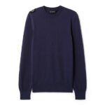 Ma.strum Knitted Sweater Navy
