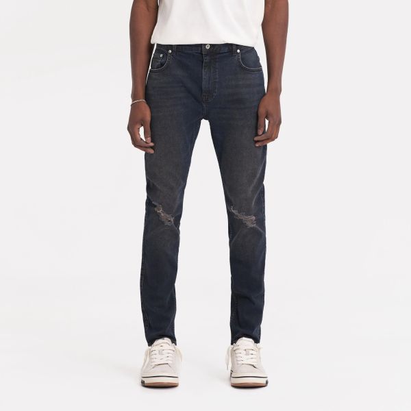 Represent R1 Destroyer Denim Jeans Donker Blauw
