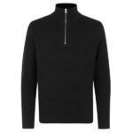 Samsøe Samsøe Gunan Turtle Neck Zip Sweater Zwart