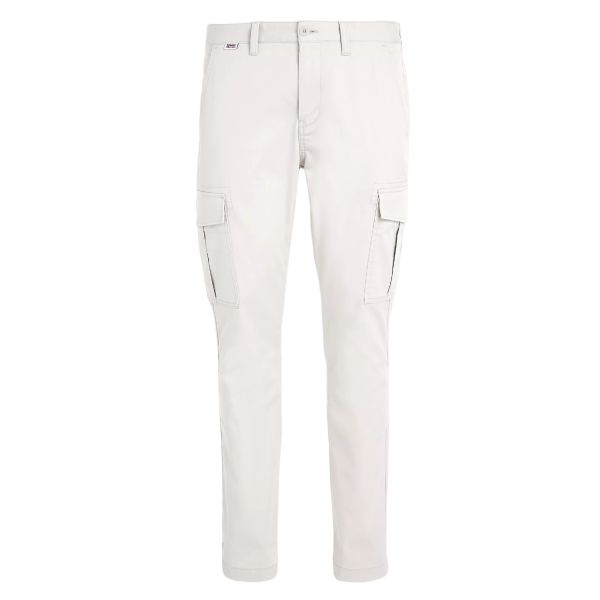 Tommy Jeans Austin Cargo Broek Off White