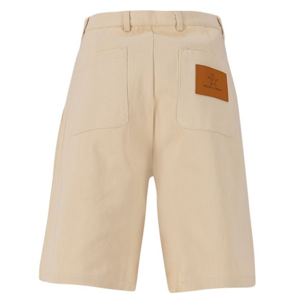 Bram's Fruit Core Twill Korte Broek Beige