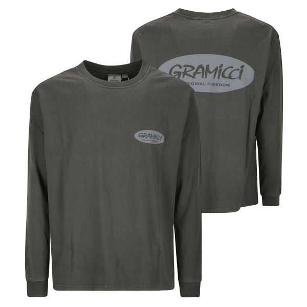 Gramicci Original Freedom Oval Longsleeve T-shirt Grijs