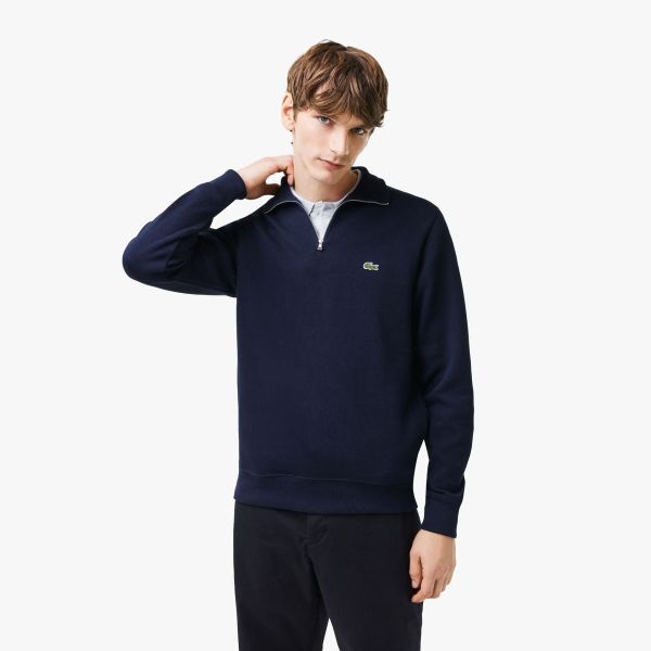 Lacoste Half Zip Sweater Navy