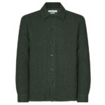 Samsøe Samsøe Castor Overshirt Donker Groen