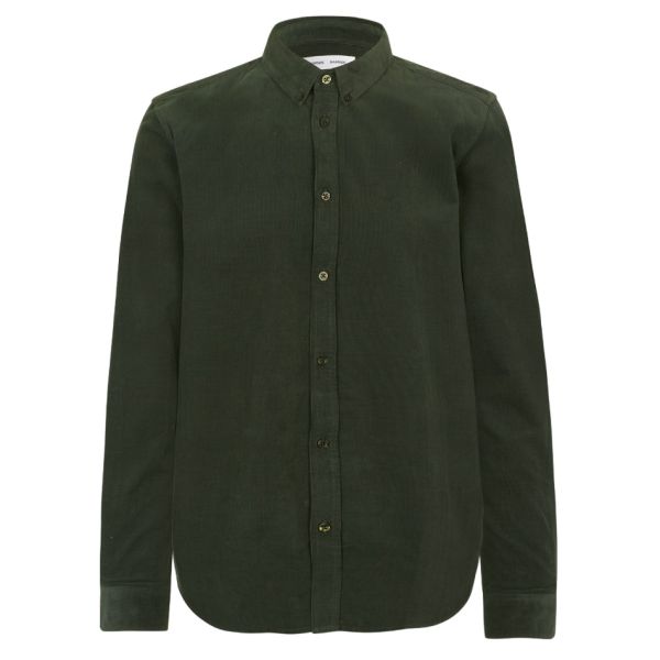 Samsøe Samsøe Liam Overshirt Donker Groen
