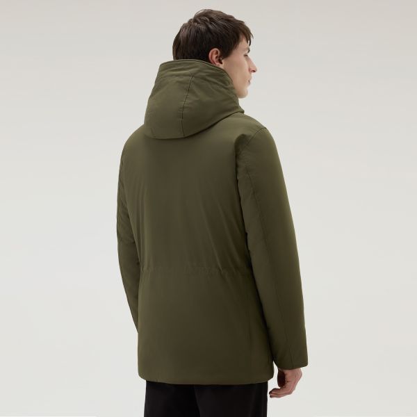 Woolrich Arctic Stretch Down Parka Donker Groen