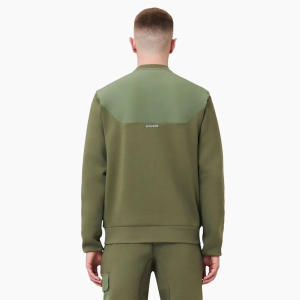 Banlieue 3D Top Sweater Groen