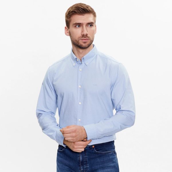 Boss Rickert Overhemd Blauw