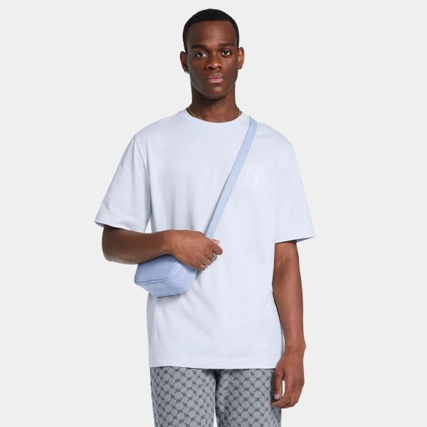 Daily Paper Circle T-shirt Licht Blauw