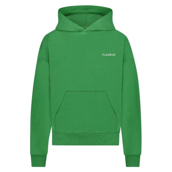Flâneur Essential Hoodie Groen