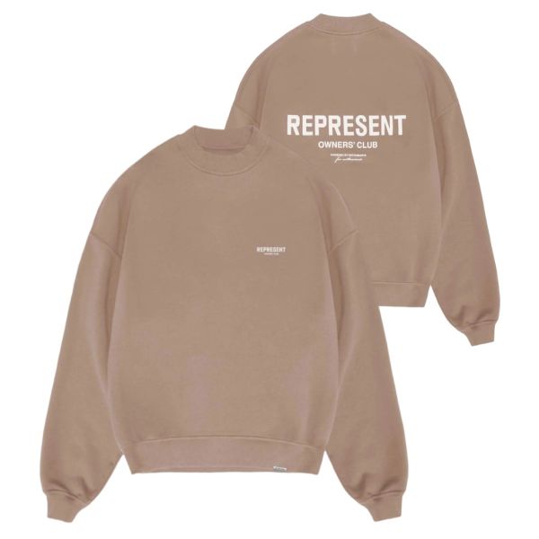 Represent Owners Club Sweater Beige