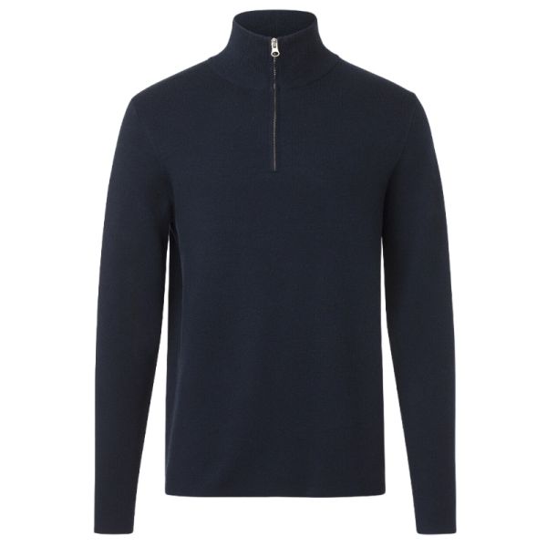 Samsøe Samsøe Gunan Turtle Neck Zip Sweater Navy