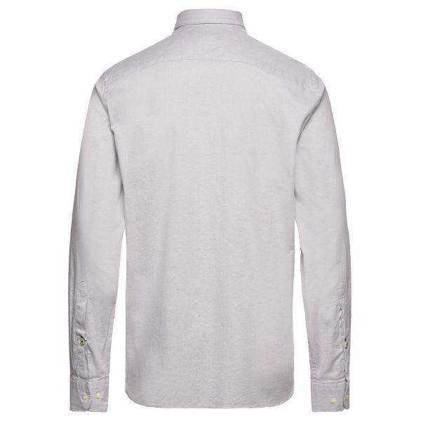 Tommy Hilfiger 1985 Flex Oxford Overhemd Grijs