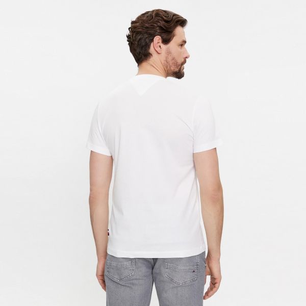 Tommy Hilfiger Arched Varsity T-shirt Wit