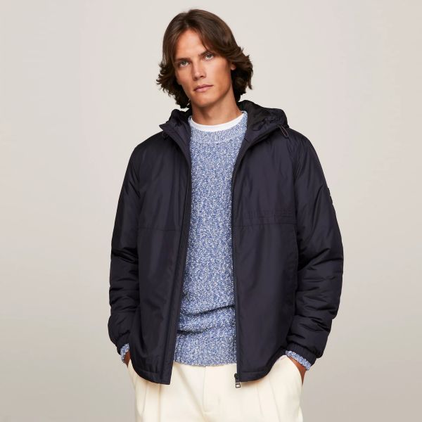 Tommy Hilfiger Portland Hooded Jas Navy