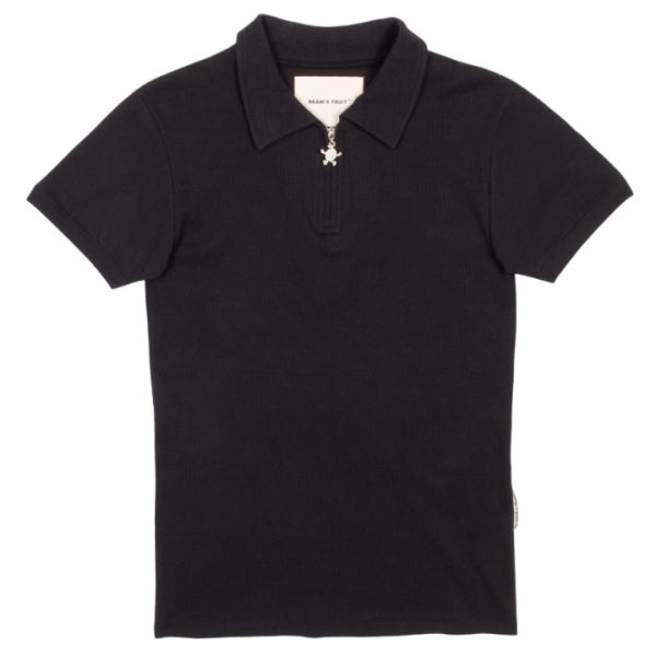 Bram's Fruit Rib Lemon Polo Zwart