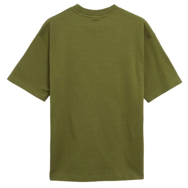 Drôle De Monsieur NFPM T-shirt Donker Groen