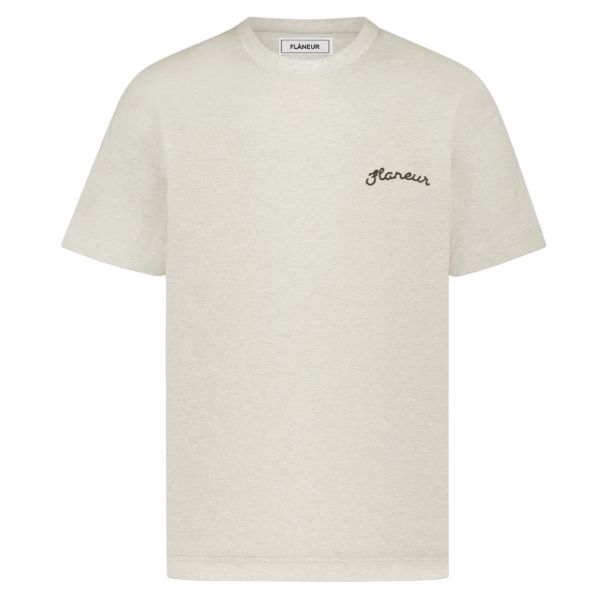 Flâneur Signature T-shirt Grijs