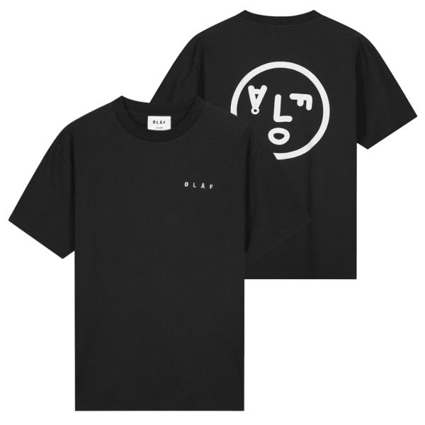 Olaf Face T-shirt Zwart