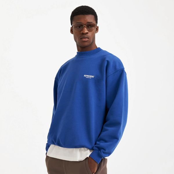 Represent Owners Club Sweater Cobalt