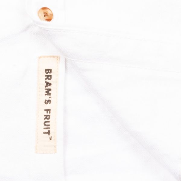 Bram's Fruit Linen Overhemd Off White