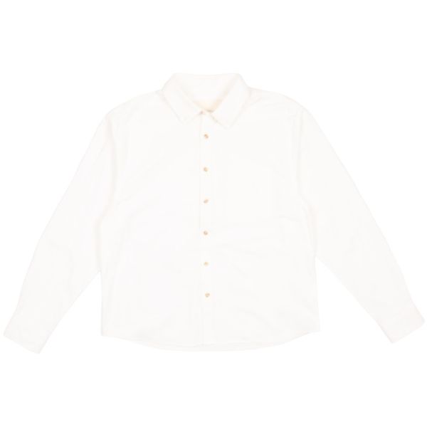 Bram's Fruit Linen Overhemd Off White