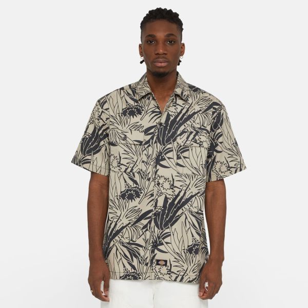 Dickies Max Meadows Overhemd Zwart/Off White