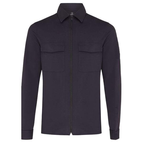 Genti Oaks Overshirt Navy