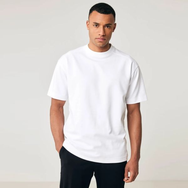 Genti Relaxed Fit T-shirt Wit