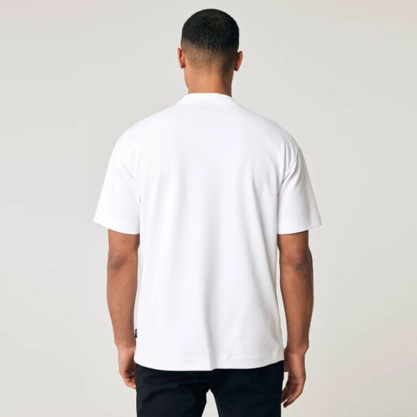Genti Relaxed Fit T-shirt Wit