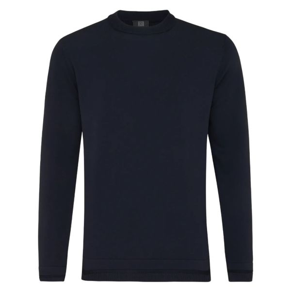 Genti Round Trui Navy