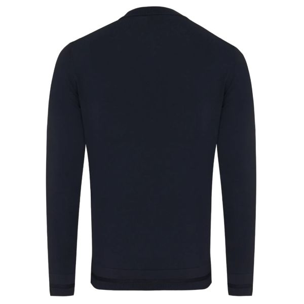 Genti Round Trui Navy