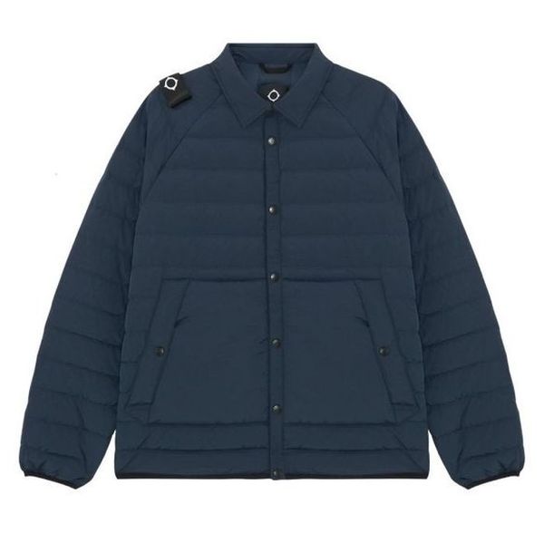Ma.strum Down Overshirt Navy