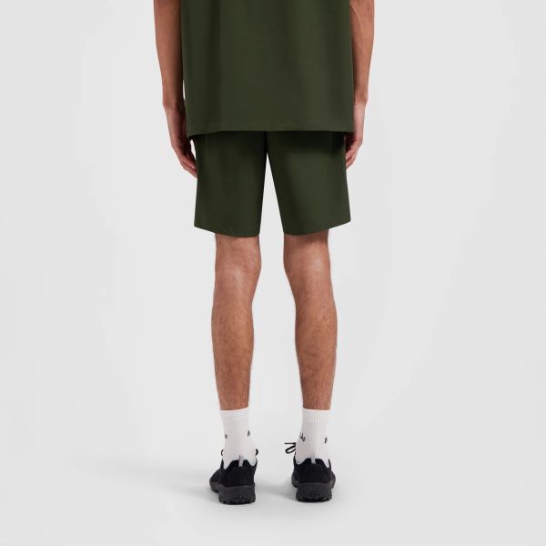 Olaf Nylon Korte Broek Donker Groen