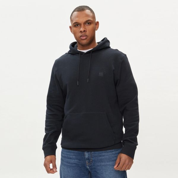 Boss Wetalk Hoodie Navy