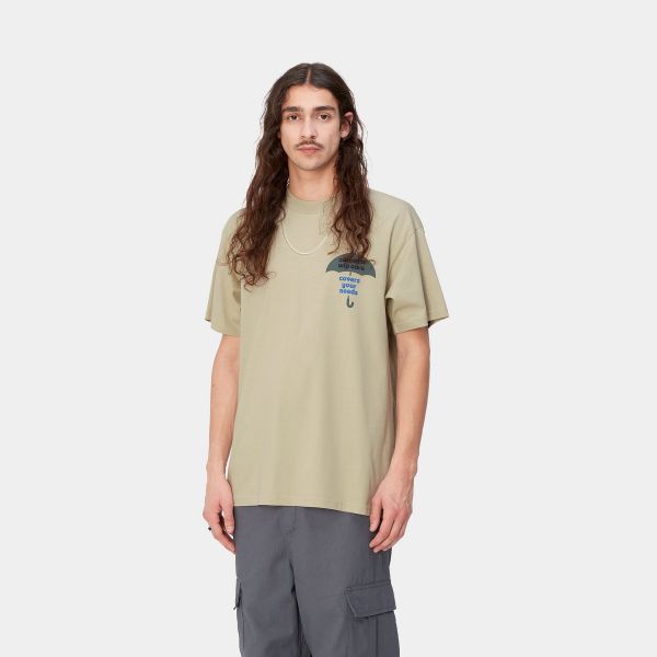 Carhartt Covers T-shirt Licht Groen