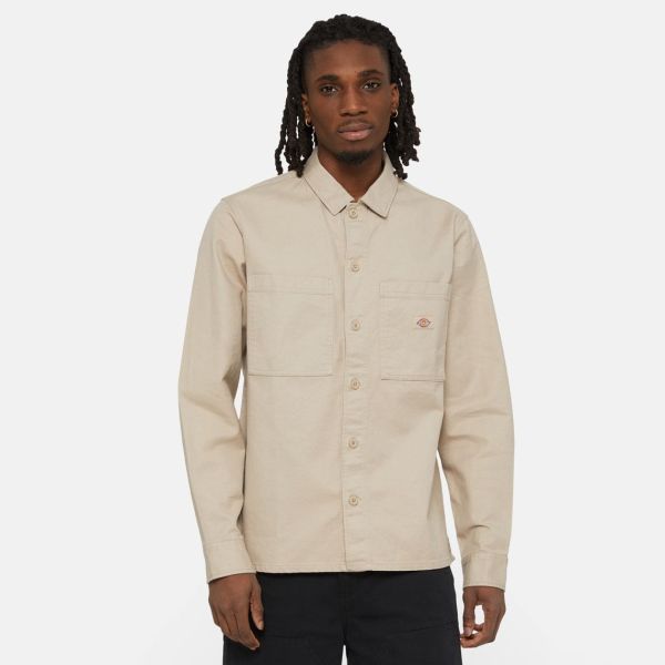 Dickies Florala Overshirt Beige