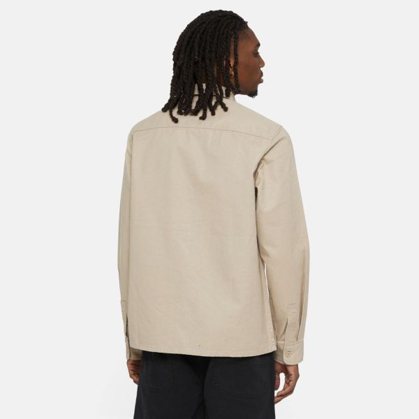 Dickies Florala Overshirt Beige