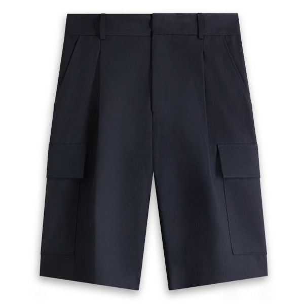 Drôle De Monsieur Laine Cargo Korte Broek Navy