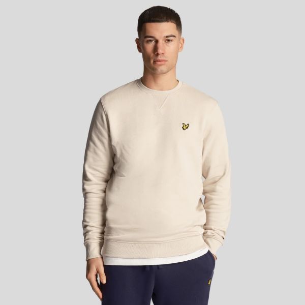 Lyle & Scott Crewneck Sweater Beige