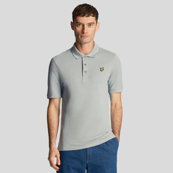 Lyle & Scott Plain Polo Blauw