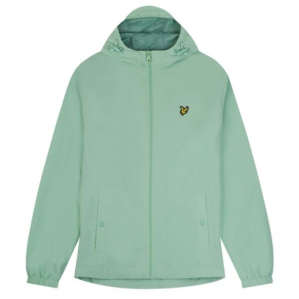 Lyle & Scott Zip Through Hooded Jack Mint