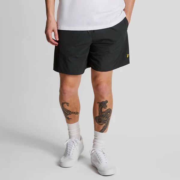 Lyle & Scott Zwembroek Zwart