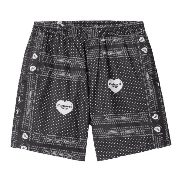 Carhartt Heart Bandana Korte Broek Zwart