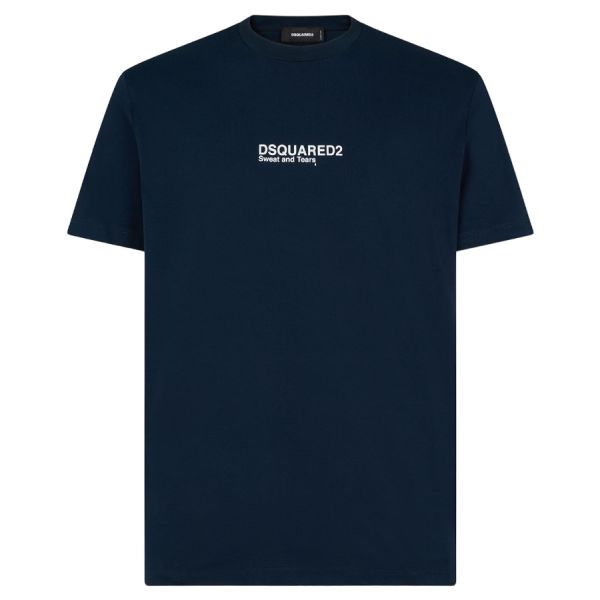 Dsquared2 Sweat and Tears T-shirt Navy