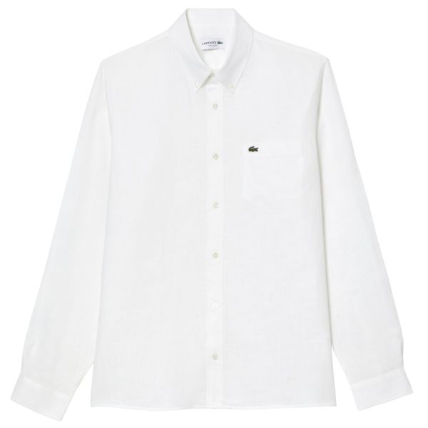 Lacoste Overhemd Wit